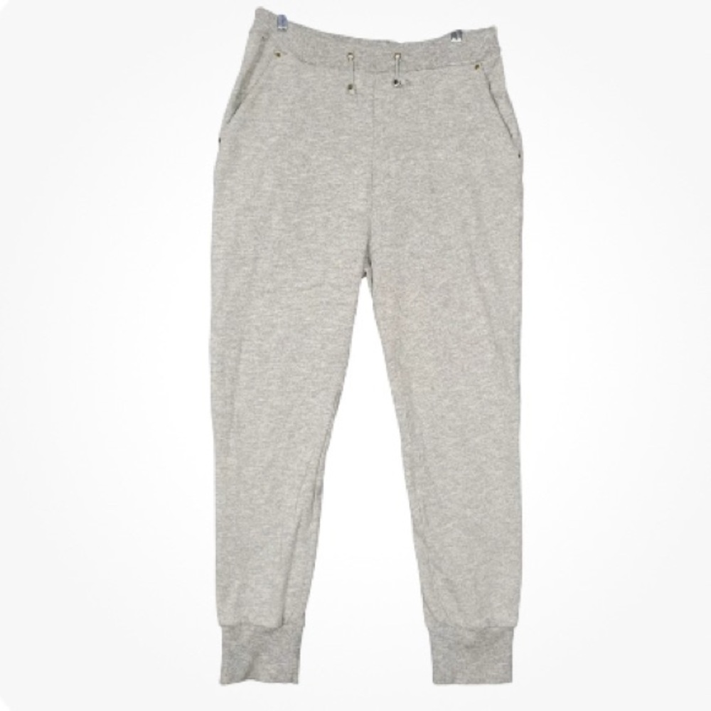 Johnny Was Grey Jogger Sweatpants| Medium